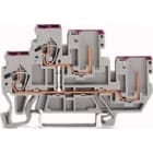 WAGO ITALIA SRL - WAG870-108 MORS. A DUE PIANI, 2 PIN/2 CONDUTTORI, 2