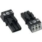 WAGO ITALIA SRL - WAG890-203 PRESA 3 POLI COD A 1,50 MMQ NERO