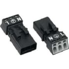 WAGO ITALIA SRL - WAG890-213 SPINA 3 POLI COD A 1,50 MMQ NERO