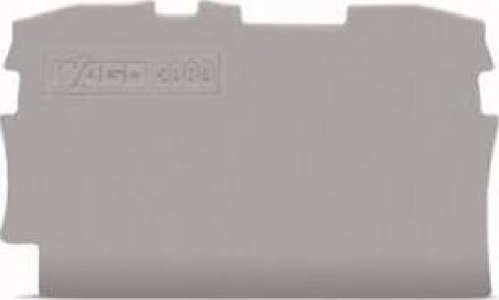 WAGO ITALIA SRL - WAG2000-1291 PIASTRA TERM INTERMEDIA SPESS 0,7MM GRI