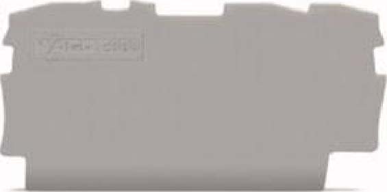 WAGO ITALIA SRL - WAG2000-1391 PIASTRA TERMINALE E INTERMEDIA SPESSA 0,