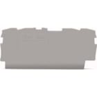 WAGO ITALIA SRL - WAG2000-1491 PIASTRA TERMINALE E INTERMEDIA SPESSA 0,