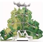 WAGO ITALIA SRL - WAG2002-3237 MORSETTO A TRE PIANI MORSETTO DI TERRA P