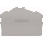 WAGO ITALIA SRL - WAG2002-6391 PIASTRA TERMINALE E INTERMEDIA SPESSA 0,