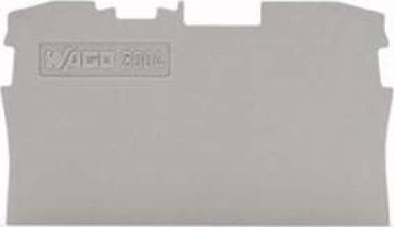 WAGO ITALIA SRL - WAG2004-1291 PIASTRA TERMINALE E INTERMEDIA SPESSA 1
