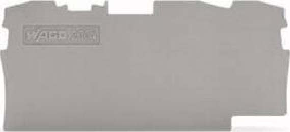 WAGO ITALIA SRL - WAG2004-1391 PIASTRA TERMINALE E INTERMEDIA SPESSA 1
