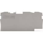 WAGO ITALIA SRL - WAG2004-1391 PIASTRA TERMINALE E INTERMEDIA SPESSA 1