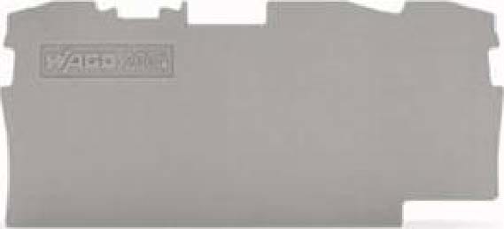 WAGO ITALIA SRL - WAG2004-1391 PIASTRA TERM INTERMEDIA SPESSORE 1MM GRI
