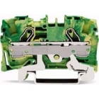 WAGO ITALIA SRL - WAG2006-1207 MORSETTO DI TERRA PER 2 CONDUTTORI VERDE
