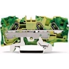 WAGO ITALIA SRL - WAG2006-1307 MORSETTO DI TERRA PER 3 CONDUTTORI VERDE