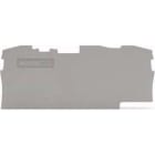 WAGO ITALIA SRL - WAG2006-1391 PIASTRA TERM INTERMEDIA SPESSORE 1MM GRI