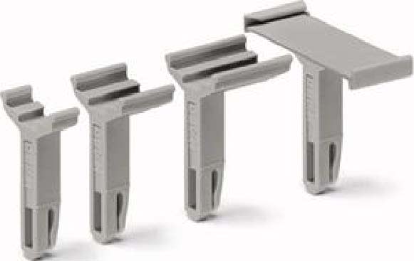 WAGO ITALIA SRL - WAG2009-196 PORTAETICHETTE DI GRUPPO GRIGIO