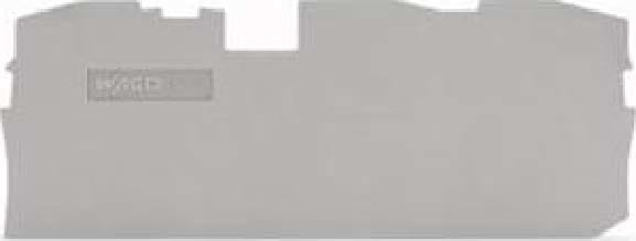 WAGO ITALIA SRL - WAG2010-1391 PIASTRA TERM INTERMEDIA SPESSORE 1MM GRI