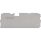 WAGO ITALIA SRL - WAG2010-1391 PIASTRA TERM INTERMEDIA SPESSORE 1MM GRI