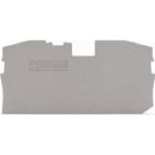 WAGO ITALIA SRL - WAG2016-1291 PIASTRA TERM INTERMEDIA SPESSORE 1MM GRI