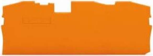 WAGO ITALIA SRL - WAG2016-1392 PIASTRA TERMINALE E INTERMEDIA SPESSA 1