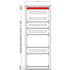 DKC-RAMBLOCK - RMBR5PCD80 PANN. COMP. DISTR. LARGH.800 (2PZ.)