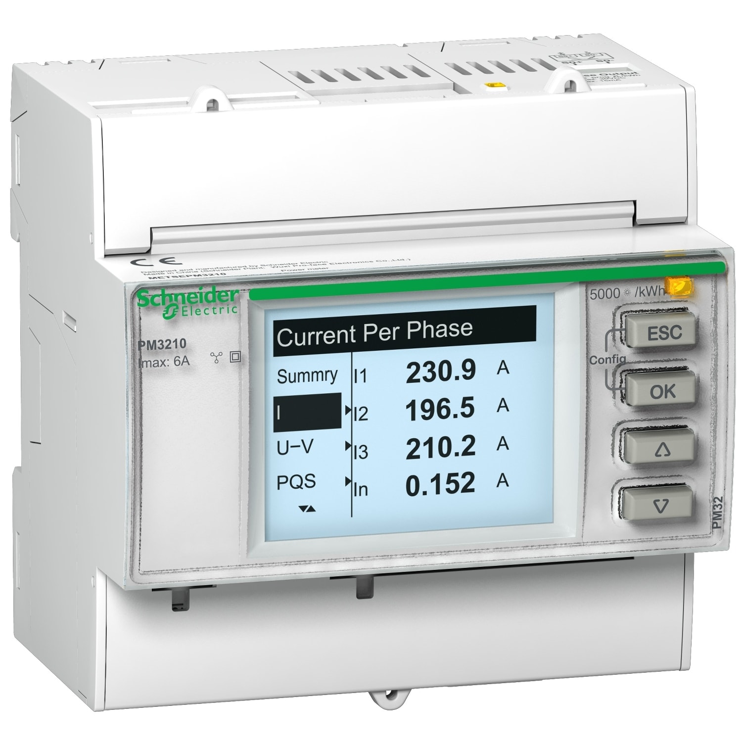 SCHNEIDER ELECTRIC - SNRMETSEPM3210 PM3210 INS.TA, CONT. RIP., THD, MT