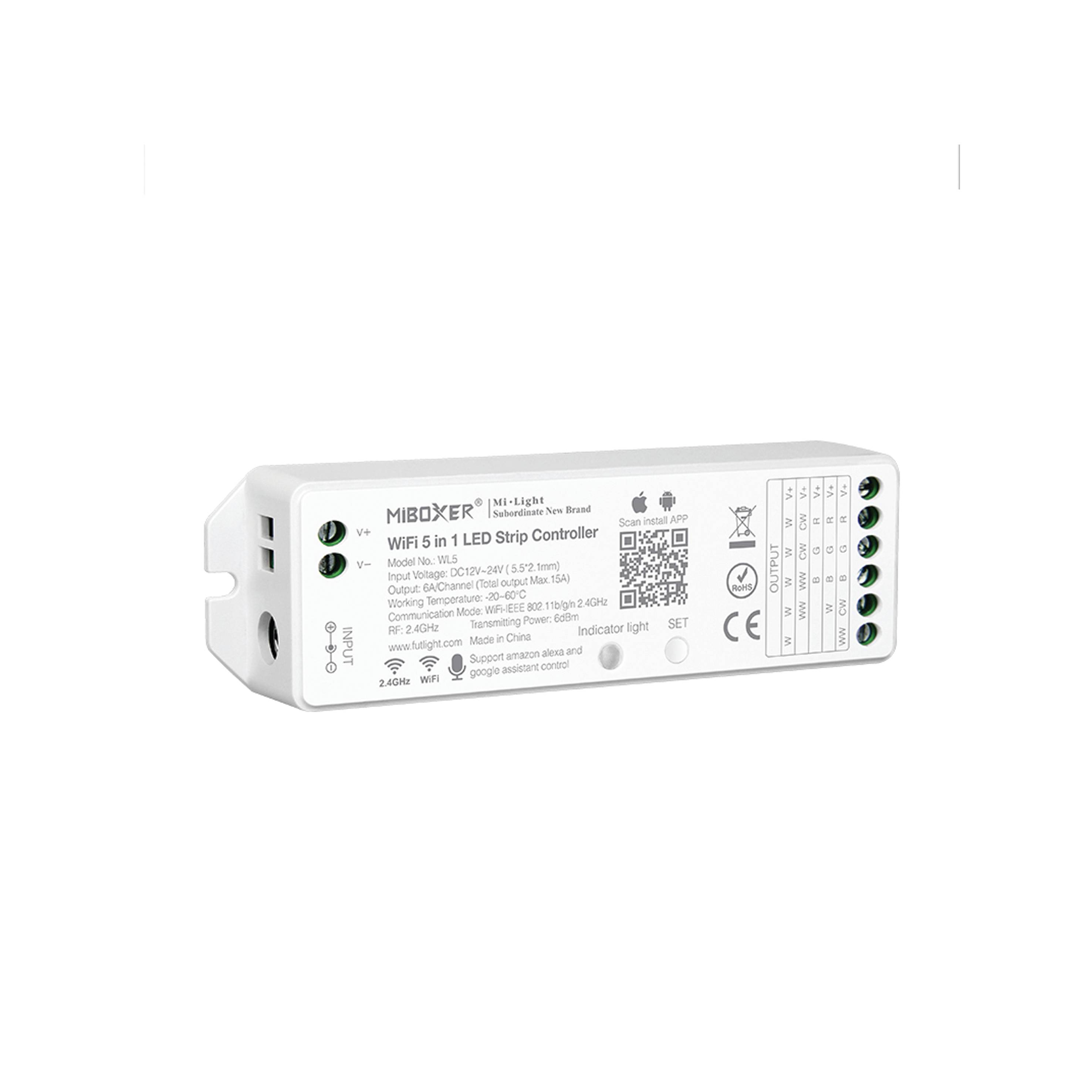 NOBILE ITALIA - NOB5960/U CENTRALINA WIFI RGB-RGBW-TUNABLE WHITE-D