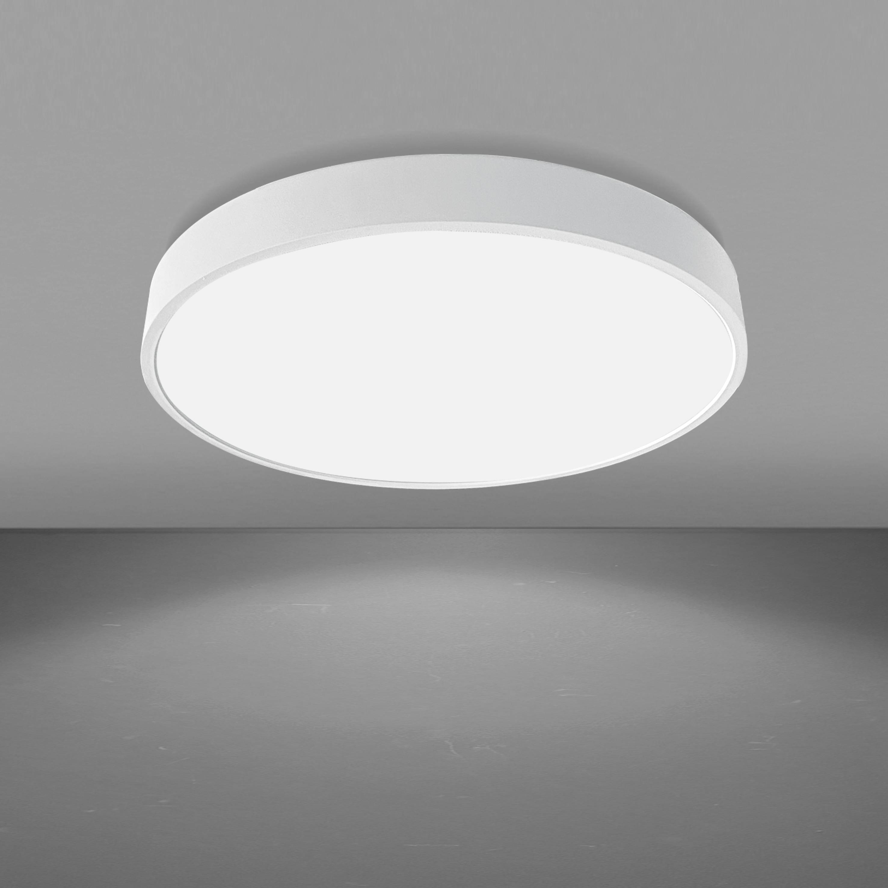 NOBILE ITALIA - NOBAS90/4K68/90/W PLAFO. TONDA OP. 65W 4K IP40