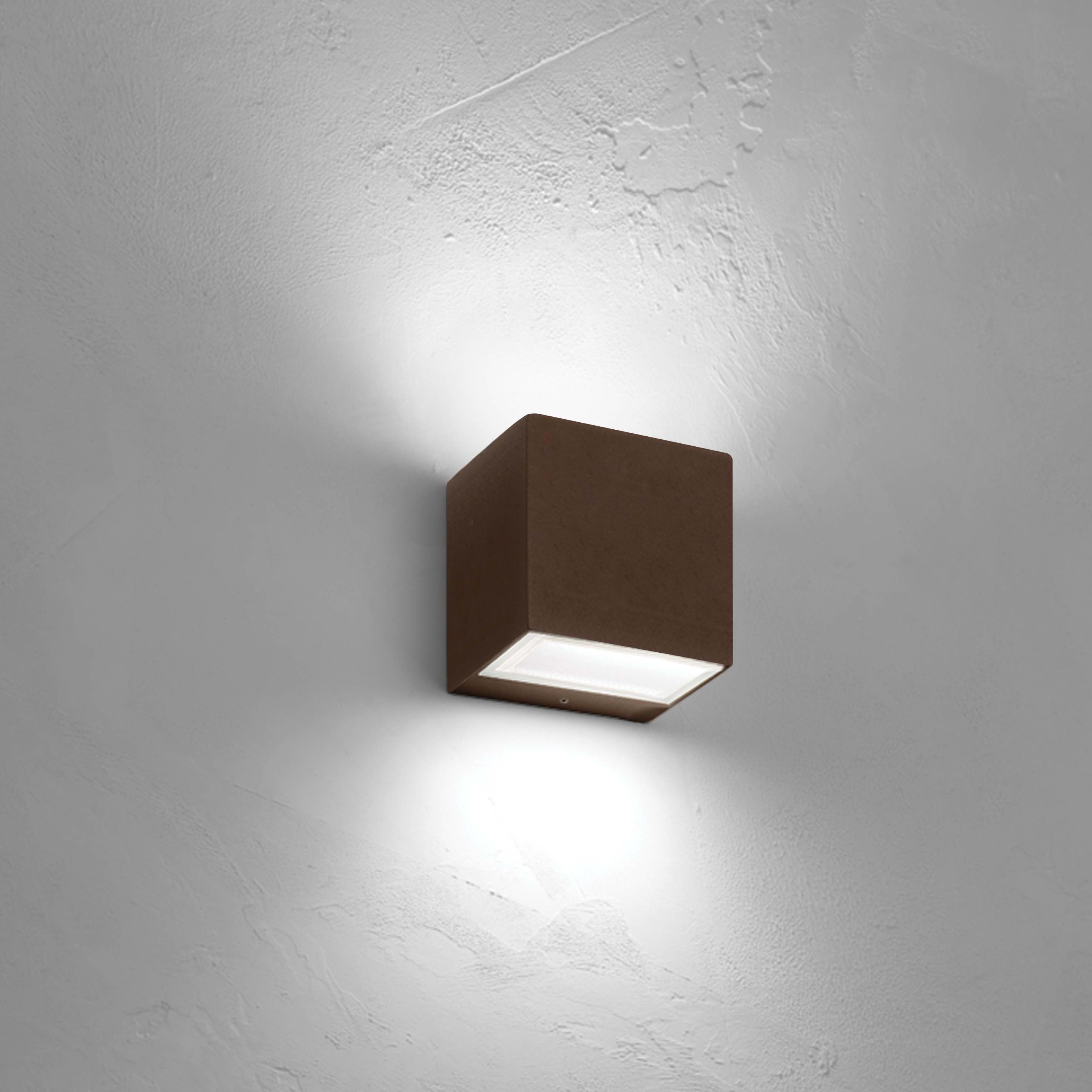 NOBILE ITALIA - NOBBA10/2A/4K/BR APPLIQUE BIEM 2X9W 4K 80/60 IP65 230V BR