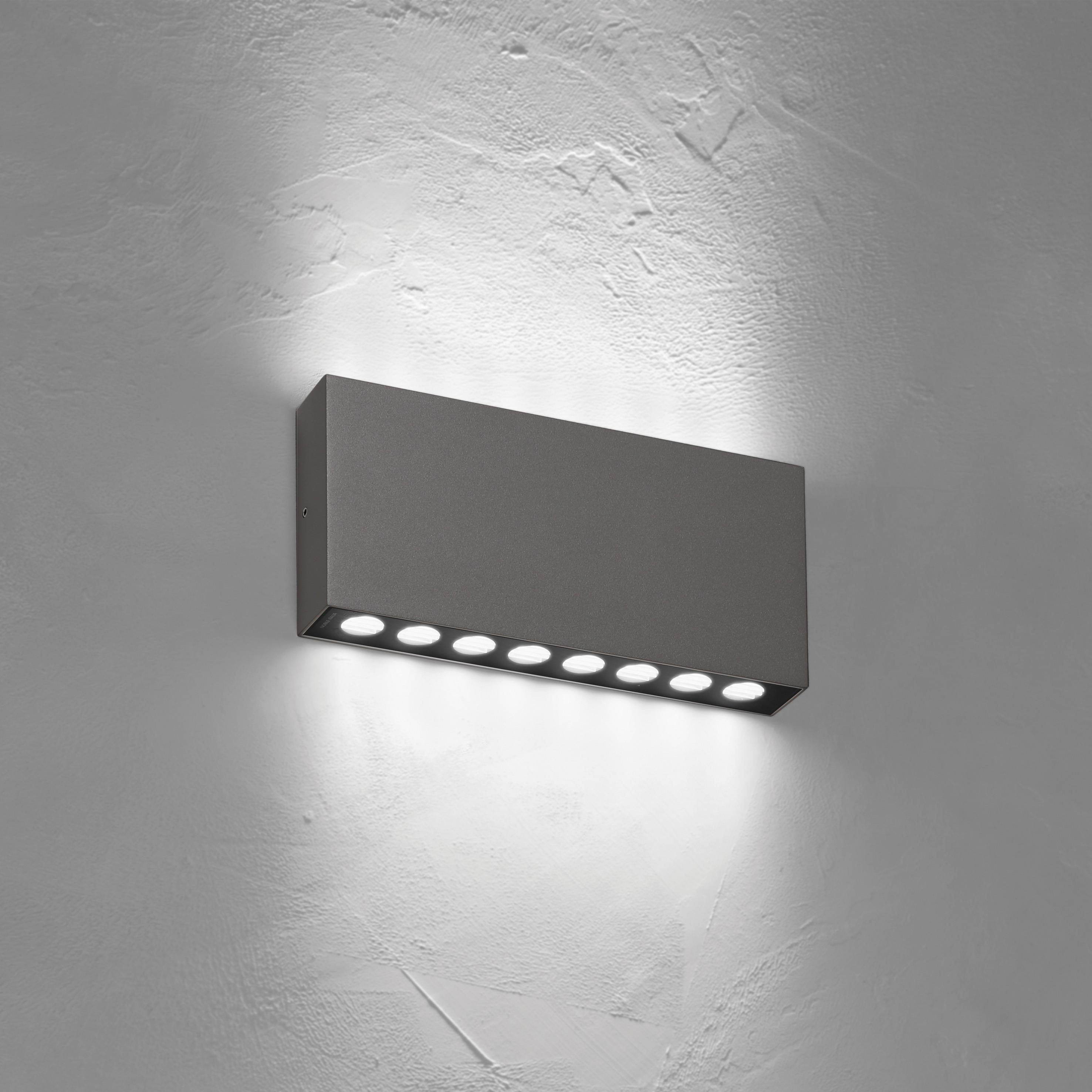 NOBILE ITALIA - NOBBP22/2C/3K/G APPLIQUE BIEM 2X14W 3K CRI>90 IP67 GR