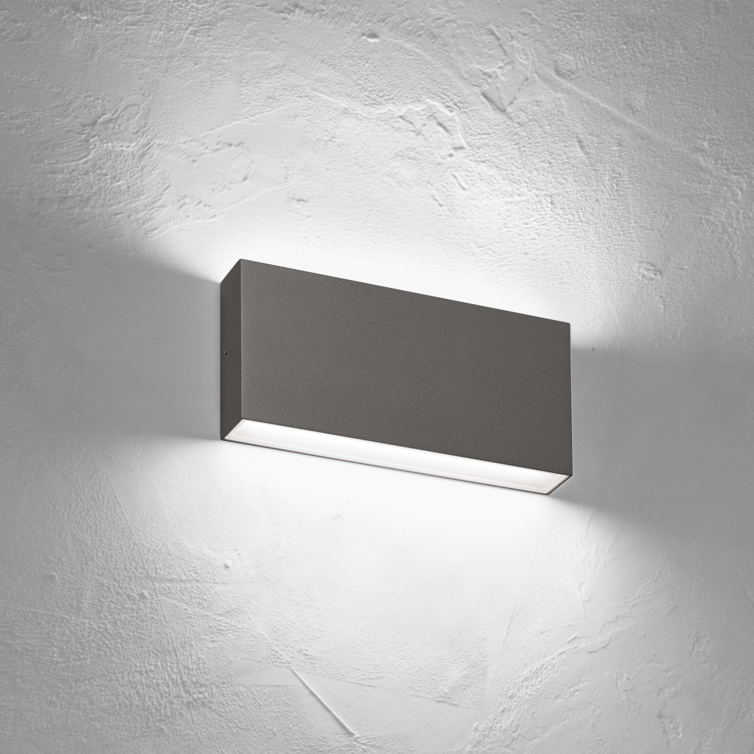 NOBILE ITALIA - NOBBP22/2D/3K/G APPLIQUE BIEM 2X14W 3K CRI>90 IP67 GR
