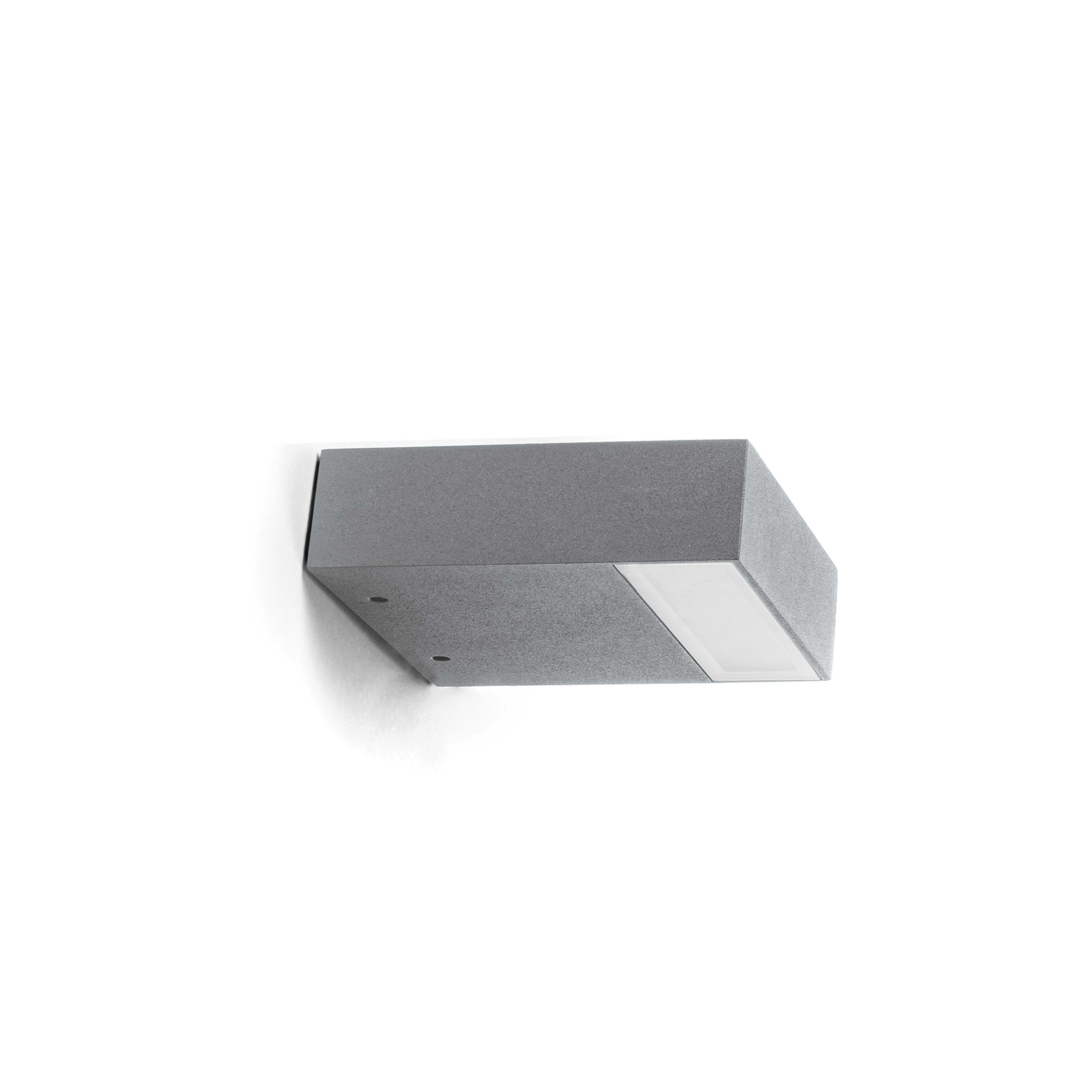 NOBILE ITALIA - NOBLV12/1A/4K/G APPLIQUE MONOEM 6.5W 4K IP65 GR DRIV. TR