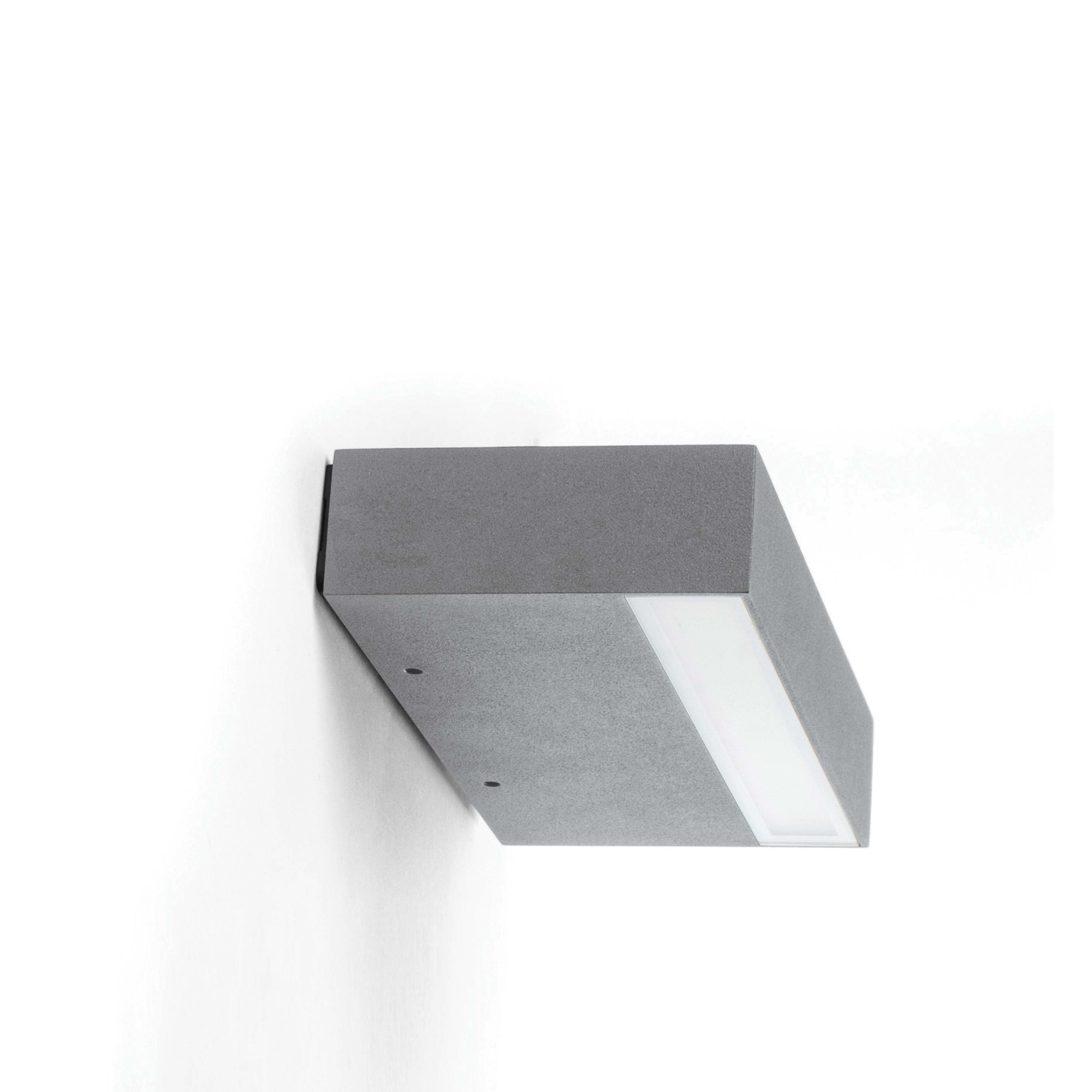 NOBILE ITALIA - NOBLV22/1A/4K/G APPLIQUE MONOEM 13W 4K IP65 GR DRIV. TRI