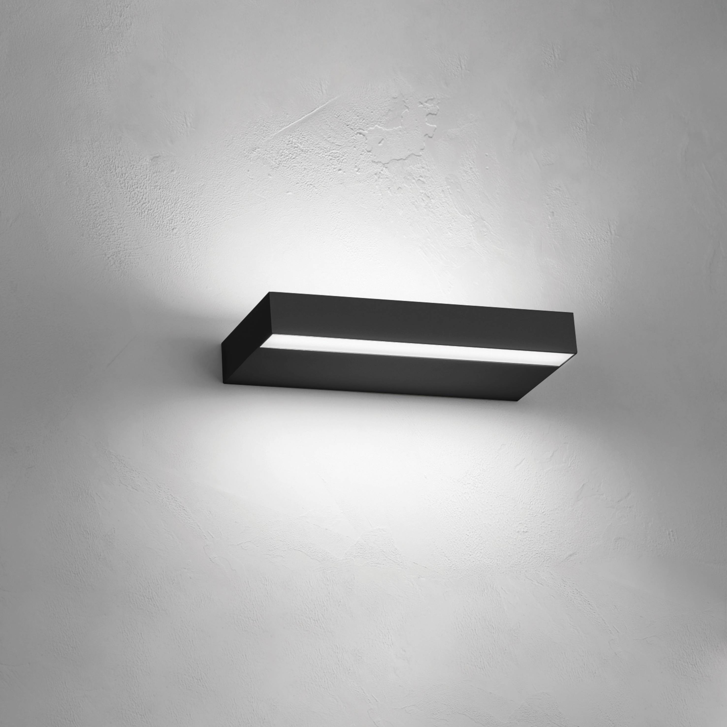 NOBILE ITALIA - NOBPK30/2A/4K/B APPLIQUE BIEM 2X16W 4K NERO ON-OFF