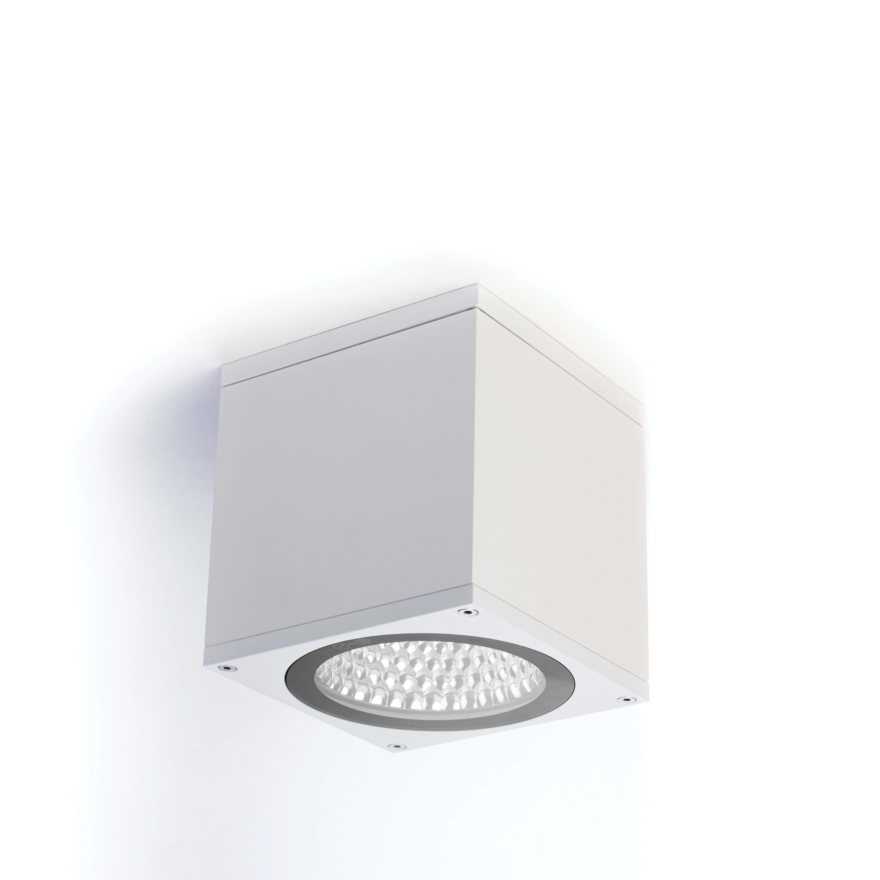 NOBILE ITALIA - NOBSM10S/F/3K/W PLAFONE QUADRO 10W 3K 40 240V IP65 BI
