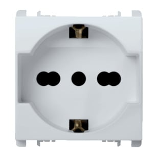 URMET SPA - UTD10310N/2.B PRESA P40 2P+T 16A 250V BIANCO