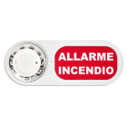 URMET SPA - UTD1043/053 PLEXI PER VAD ALLARME INCENDIO