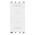 URMET SPA - UTD10560.B DIMMER UNIV.DOPPIO PULS.BIANCO