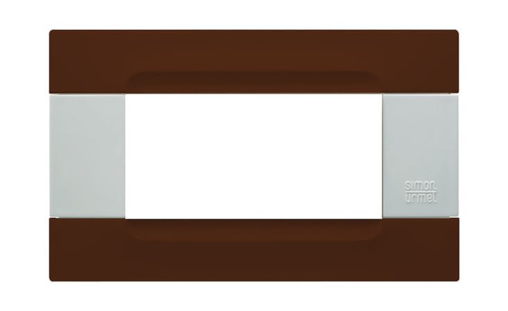 URMET SPA - UTD10804.B.27 PLACCA TEC MARRONE L HAVANA 4M