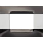 URMET SPA - UTD10903.B.92 PLACCA MET NICKEL NERO 3M