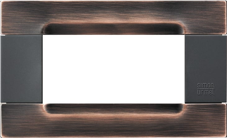 URMET SPA - UTD10904.82 PLACCA MET RAME SPAZZOLATO 4M