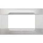 URMET SPA - UTD10904.B.91 PLACCA MET NICKEL ACCIAIO 4M