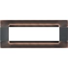 URMET SPA - UTD10907.82 PLACCA MET RAME SPAZZOLATO 7M