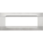 URMET SPA - UTD10907.B.91 PLACCA MET NICKEL ACCIAIO 7M