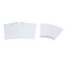 URMET SPA - UTD1168/103 SET.CART.ALPHA TST DOP.BIANCO