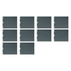 URMET SPA - UTD1168/105G SET CART ALPHA TST DOPPIO GRI