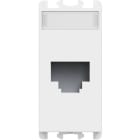 URMET SPA - UTD27445.B FRONT. RJ45 X KEYSTONE 1M B
