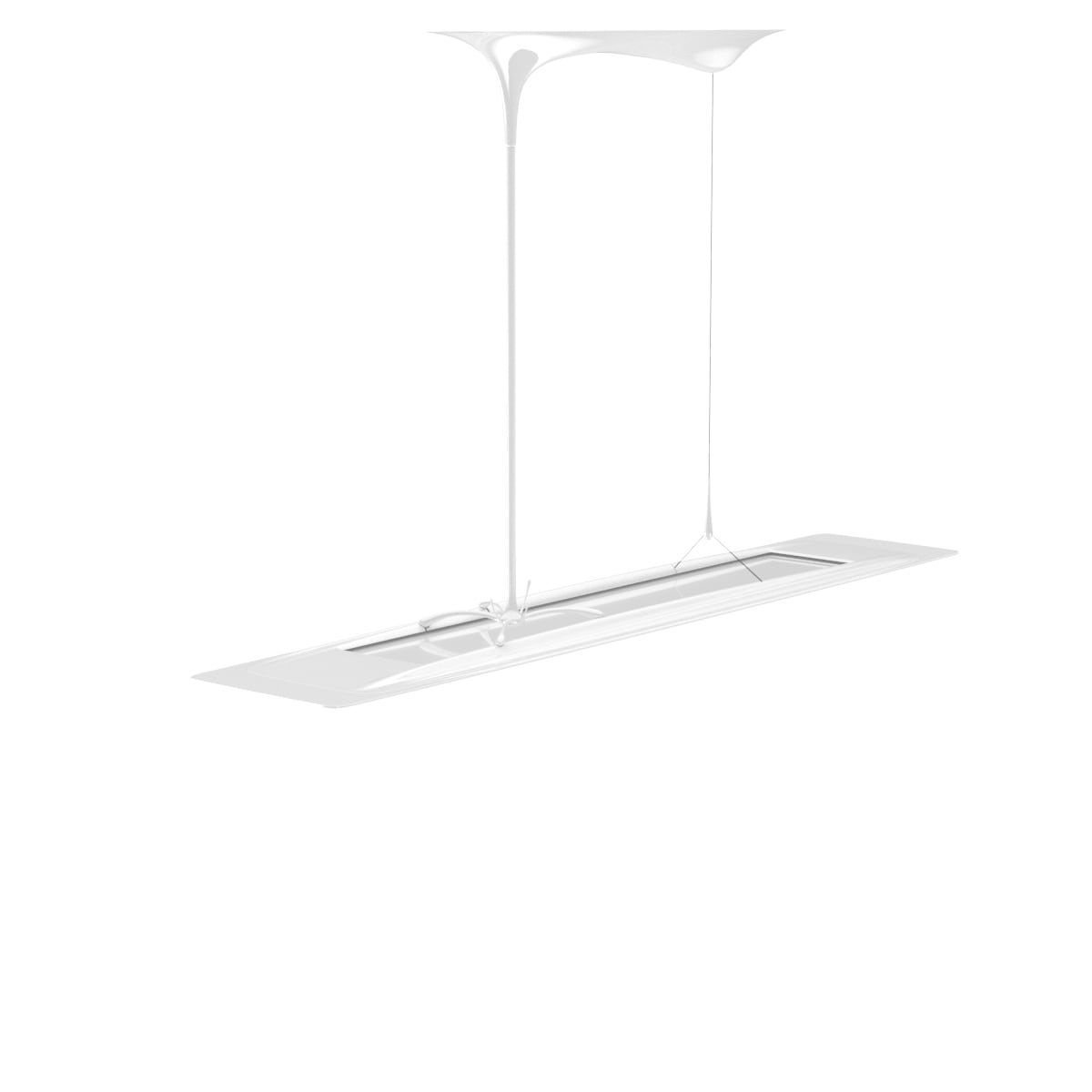 PERFORMANCE IN LIGHT - PRI8808411726422 LED-Apparecchio a sospensione 4000K 78W DALI microprisma d+i