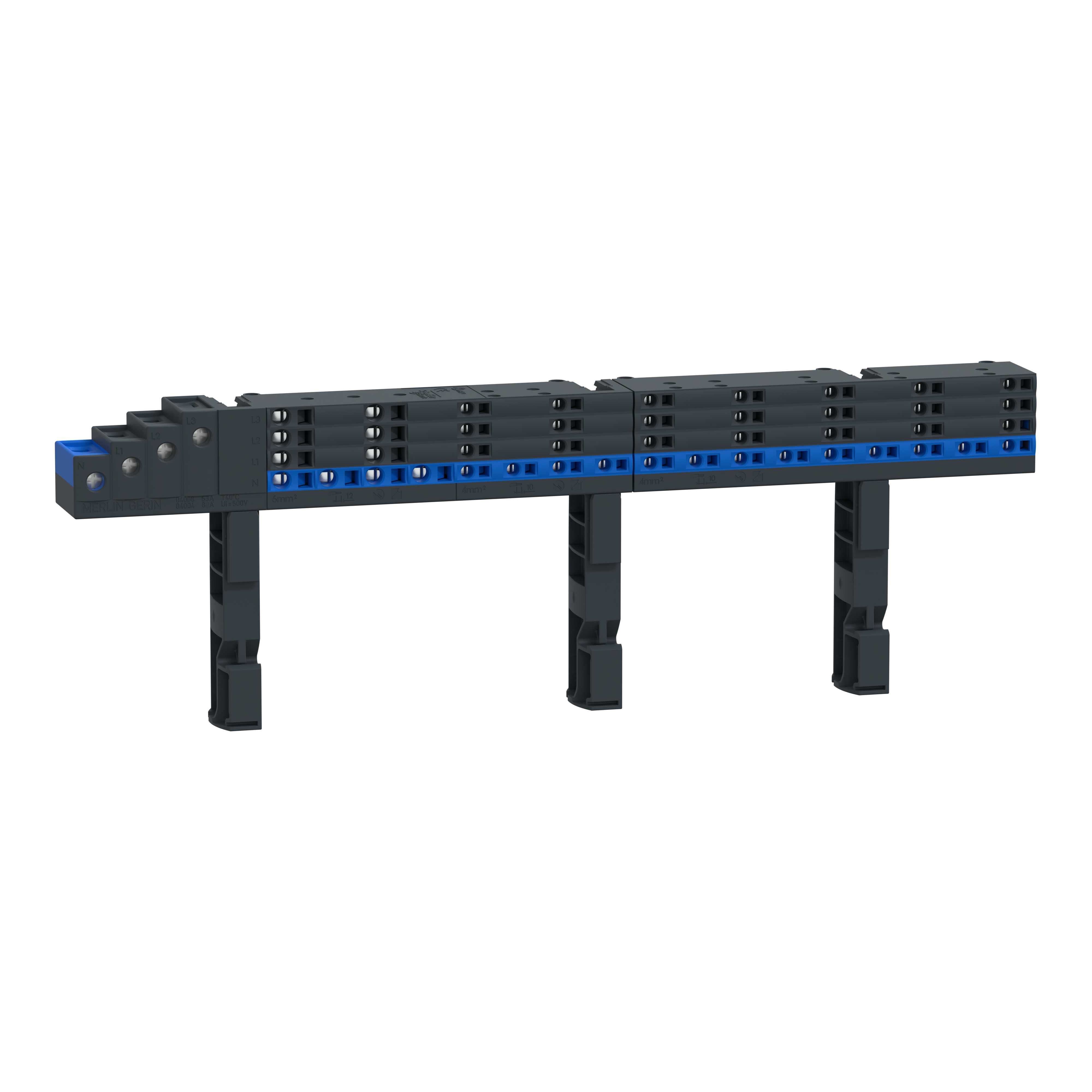 SCHNEIDER ELECTRIC - SNRLVS04004 MULTICLIP 4P 80A 48 PASSI