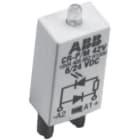 ABB SPA - ABBER 947 2 CR-P/M62D LED ROSSO + VAR 24-60 VCA/CC