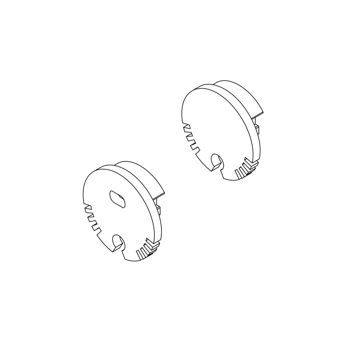 NOVALUX SPA - NOX105404.01 PROFILED TND: COPPIA TESTATE BIA