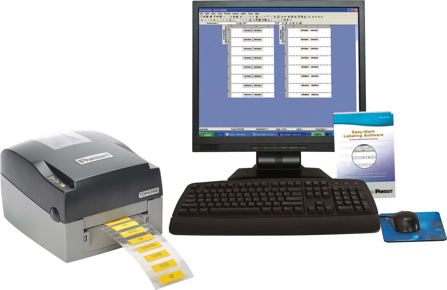 PANDUIT - PANPROG-EM2GO EASY-MARK LABELING SOFTWARE - USB FLASH