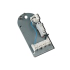 CONCHIGLIA - CON054143706 Acc. per Serie SCF - Piastra equipaggiata c/morsettiera 4 poli, sez. nominale 25 mmq, e 1 portafus.