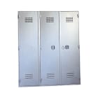 CONCHIGLIA - CON070766134 Serie PV - Porta per cabine MT, 3 ante, senza serratura